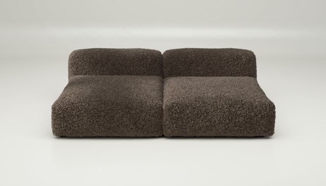 vetsak | Sofa Set 01 XLarge - doodle - cacao | Sofa Modulable | 3.5 Places