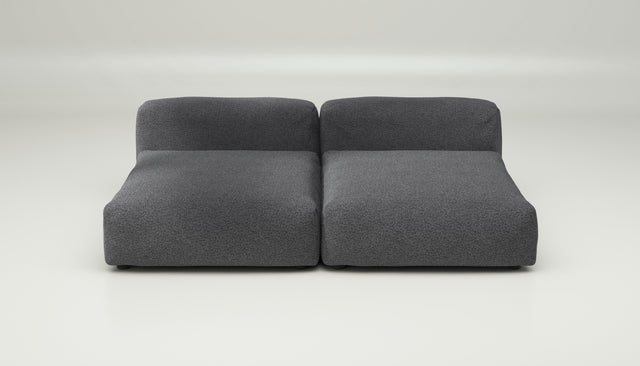 vetsak | Sofa Set 01 XLarge - loop loop - anthracite | Sofa Modulable | 3.5 Places