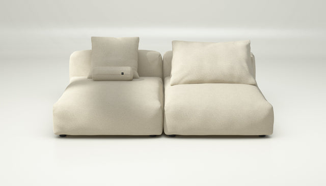 vetsak | Sofa Set 01 XLarge - loop loop - duna | Sofa Modulable | 3.5 Places