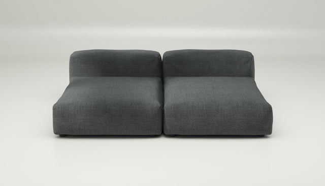 vetsak | Sofa Set 01 XLarge - pique - dark grey | Sofa Modulable | 3.5 Places