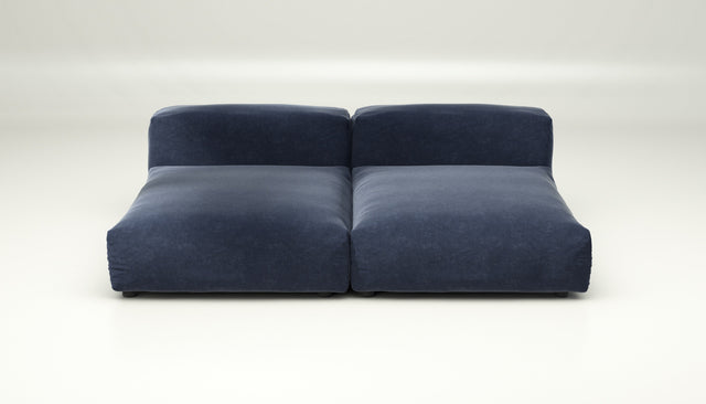 vetsak | Sofa Set 01 XLarge - suave - navy | Sofa Modulable | 3.5 Places