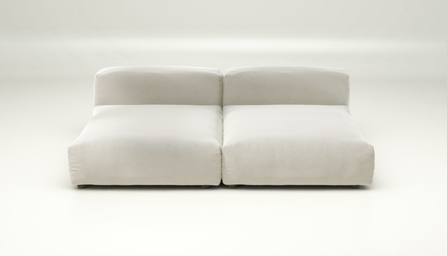 vetsak | Sofa Set 01 XLarge - suave - pearl | Sofa Modulable | 3.5 Places