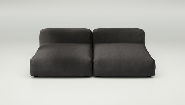 vetsak | Sofa Set 01 XLarge - Herringbone - Dark Grey | Modular Sofa | 3.5 Seater