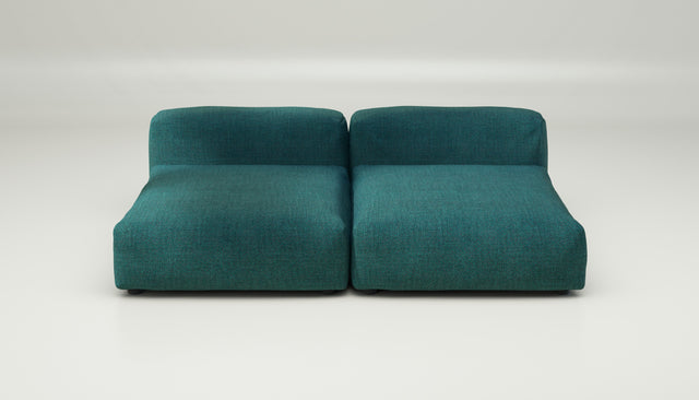 vetsak | Sofa Set 01 XLarge - pique - cedar | Sofa Modulable | 3.5 Places