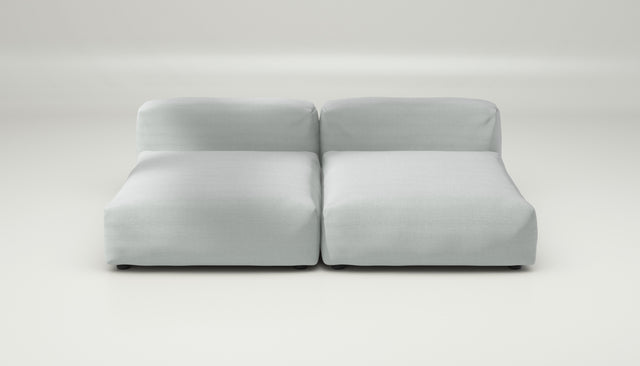 vetsak | Sofa Set 01 XLarge - Pique - Light Grey | Modular Sofa | 3.5 Seater