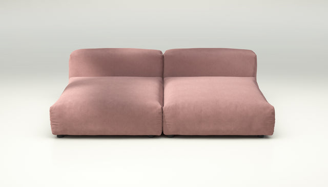 vetsak | Sofa Set 01 XLarge - velvet - violet | Modular Sofa | 3.5 Seater