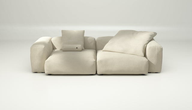 vetsak | Sofa Set 02 Large - loop loop - duna | Sofa Modulable | 3.5 Places | Grand Sofa