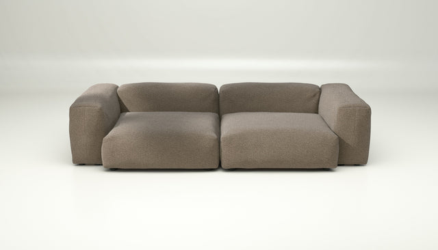 vetsak | Sofa Set 02 Large - loop loop - taupe | Sofa Modulable | 3.5 Places | Grand Sofa