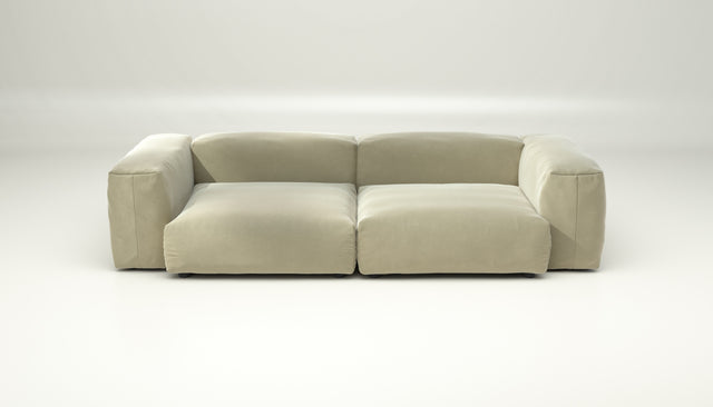 vetsak | Sofa Set 02 Large - suave - clay | Sofa Modulable | 3.5 Places | Grand Sofa