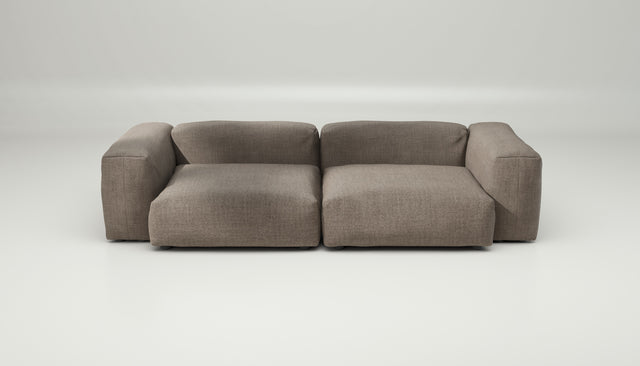 vetsak | Sofa Set 02 Large - Pique - Stone | Modular Sofa | 3.5 Seater | Big Sofa