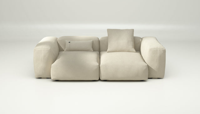 vetsak | Sofa Set 02 Medium - loop loop - duna | Sofa Modulable | 2.5 Places | Grand Sofa