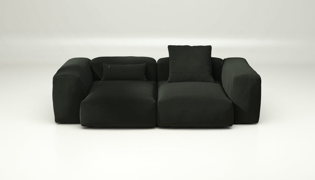 vetsak | Sofa Set 02 Medium - loop loop - mousse | Sofa Modulable | 2.5 Places | Grand Sofa