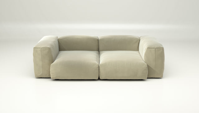vetsak | Sofa Set 02 Medium - suave - clay | Sofa Modulable | 2.5 Places | Grand Sofa