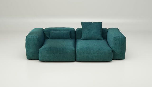 vetsak | Sofa Set 02 Medium - pique - cedar | Sofa Modulable | 2.5 Places | Grand Sofa