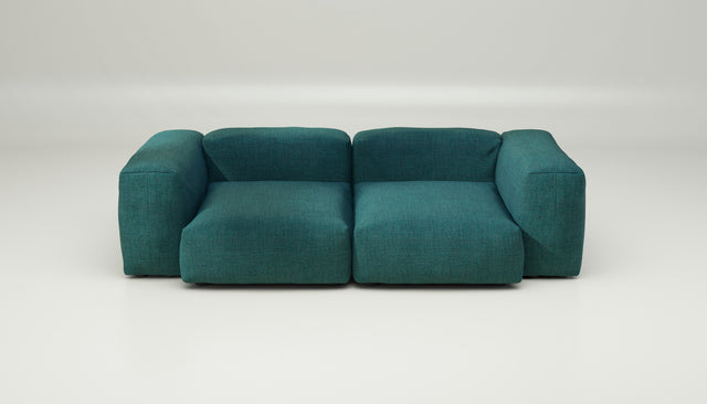 vetsak | Sofa Set 02 Medium - pique - cedar | Sofa Modulable | 2.5 Places | Grand Sofa