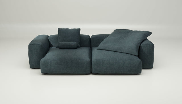 vetsak | Sofa Set 02 XLarge - pique - cedar | Modular Sofa | 3.5 Seater | Big Sofa