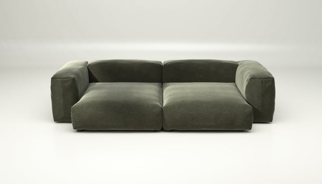 vetsak | Sofa Set 02 XLarge - suave - pine | Sofa Modulable | 3.5 Places | Grand Sofa