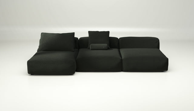 vetsak | Sofa Set 04 - loop loop - mousse | Sofa Modulable | 5 Places | Grand Sofa