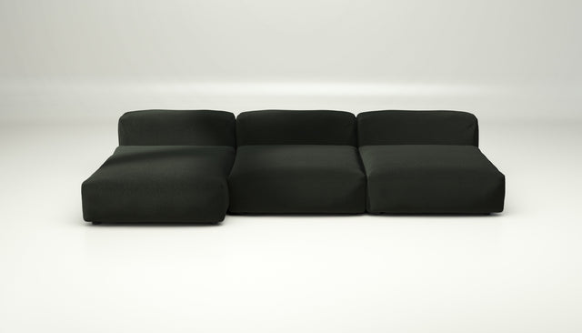 vetsak | Sofa Set 04 - loop loop - mousse | Sofa Modulable | 5 Places | Grand Sofa