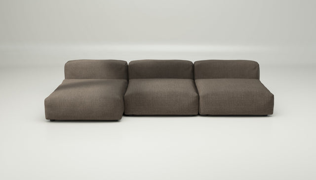 vetsak | Sofa Set 04 - pique - taupe | Modular Sofa | 5 Seater | Big Sofa