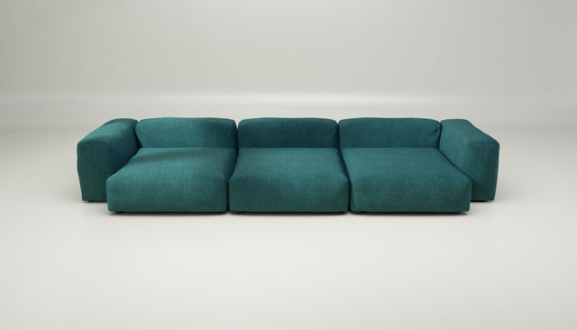 vetsak | Sofa Set 05 - pique - cedar | Sofa Modulable | 5 Places | Grand Sofa | Sofa d'angle