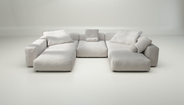 vetsak | Sofa Set 06 - loop loop - bounty | Modular Sofa | 6.5 Seater | Big Sofa | U-Shape | Corner Sofa