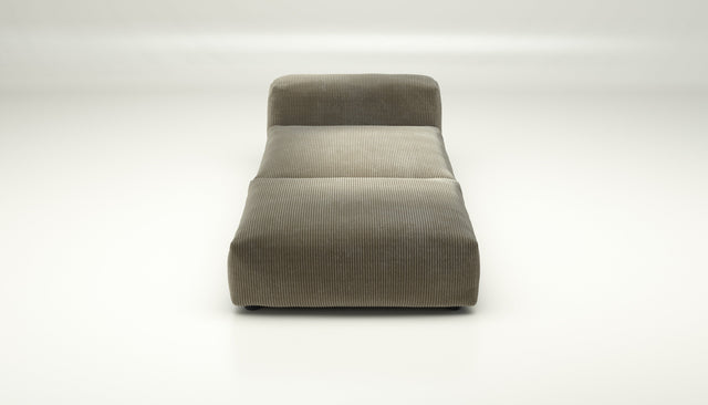 vetsak | Sofa Set 07 - Sun Lounger - cord velour - khaki | Sofa Modulable | 2 Places | Daybed | Méridienne
