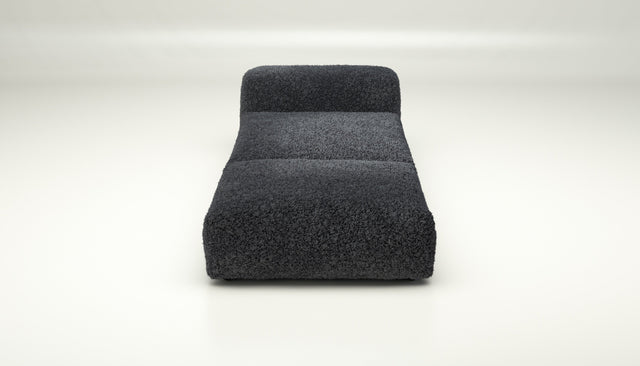 vetsak | Sofa Set 07 - Sun Lounger - doodle - dark grey | Sofa Modulable | 2 Places | Daybed | Méridienne