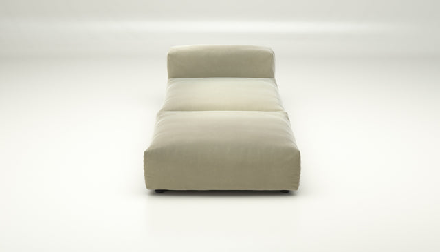 vetsak | Sofa Set 07 - Sun Lounger - suave - clay | Sofa Modulable | 2 Places | Daybed | Méridienne