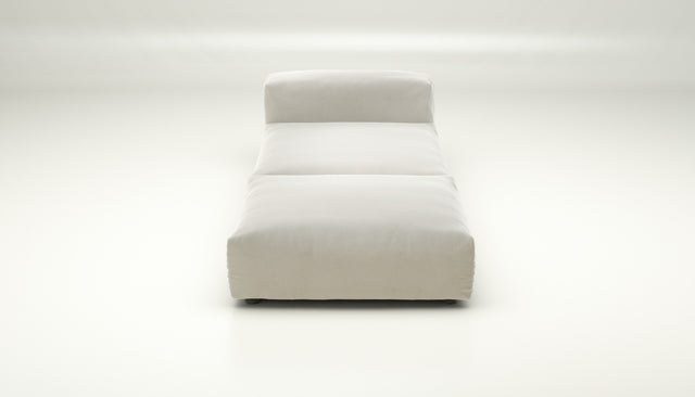 vetsak | Sofa Set 07 - Sun Lounger - suave - pearl | Sofa Modulable | 2 Places | Daybed | Méridienne