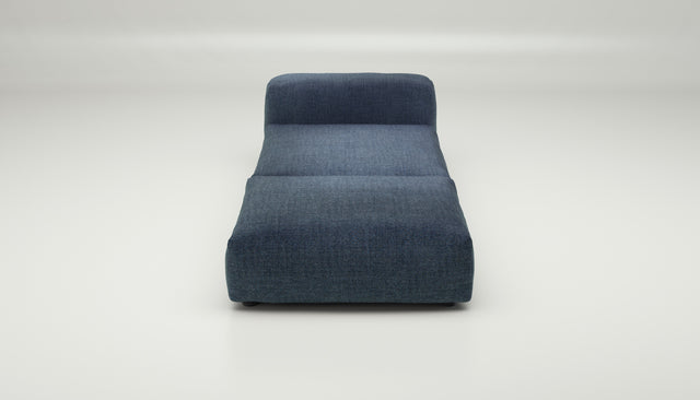 vetsak | Sofa Set 07 - Sun Lounger - Pique - Dark Blue | Modular Sofa | 2 Seater | Daybed | Chaiselounge