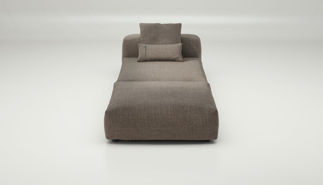 vetsak | Sofa Set 07 - Sun Lounger - Pique - Stone | Modular Sofa | 2 Seater | Daybed | Chaiselounge