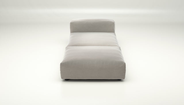 vetsak | Sofa Set 07 - Sun Lounger - Suave - Clay | Sofa Modulable | 2 Places | Daybed | Méridienne