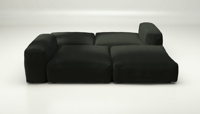 vetsak | Sofa Set 08 - Daybed - loop loop - mousse | Sofa Modulable | 6 Places | Outdoor Island | Double méridienne