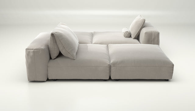 vetsak | Sofa Set 08 - Daybed - suave - clay | Sofa Modulable | 6 Places | Outdoor Island | Double méridienne