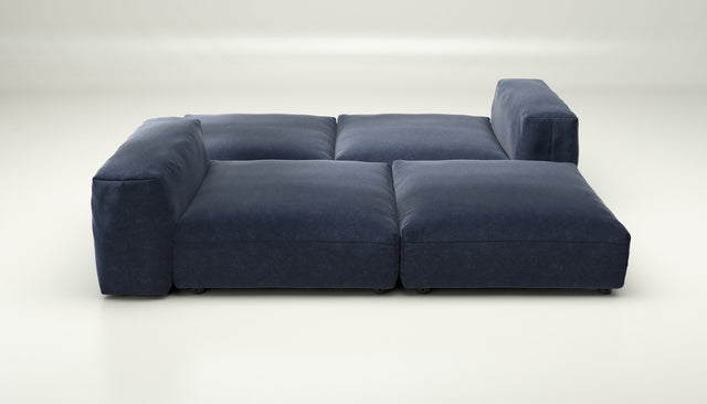 vetsak | Sofa Set 08 - Daybed - suave - navy | Sofa Modulable | 6 Places | Outdoor Island | Double méridienne