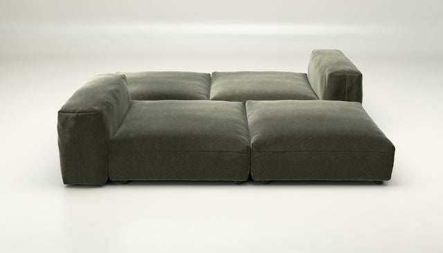 vetsak | Sofa Set 08 - Daybed - suave - pine | Sofa Modulable | 6 Places | Outdoor Island | Double méridienne