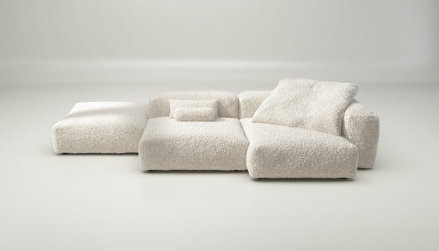 vetsak | Sofa Set 09 - The Island - doodle - creme | Sofa Modulable | 7 Places | Sofa Island