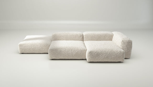 vetsak | Sofa Set 09 - The Island - doodle - creme | Sofa Modulable | 7 Places | Sofa Island