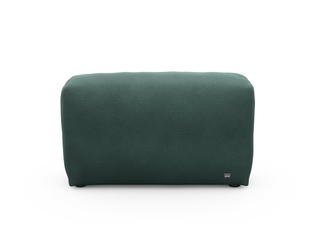 sofa side cover - linen - forest - 105cm x 31cm