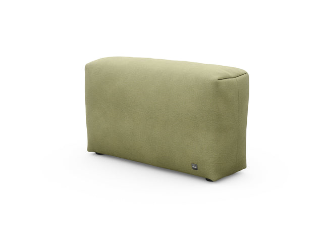 sofa side cover - linen - olive - 105cm x 31cm