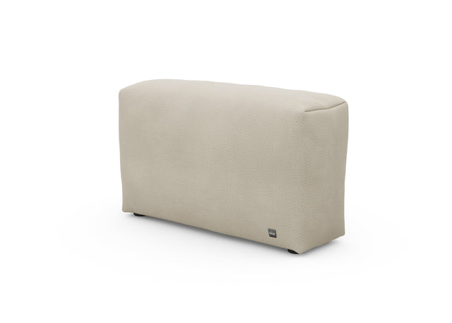 sofa side cover - pique - beige - 105cm x 31cm