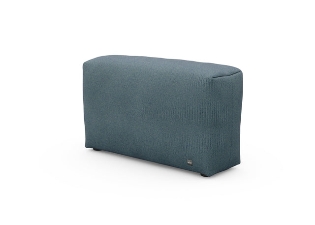 sofa side cover - pique - dark blue - 105cm x 31cm