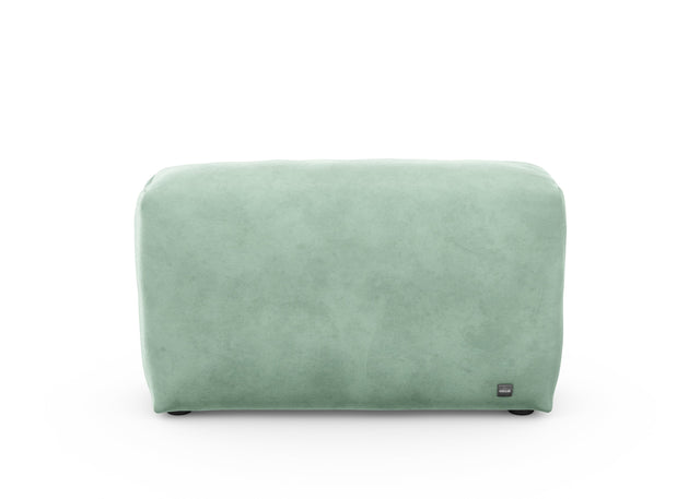 sofa side cover - velvet - mint - 105cm x 31cm