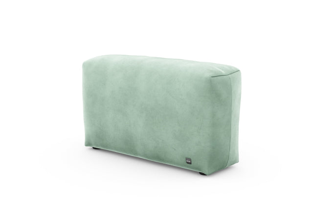 sofa side cover - velvet - mint - 105cm x 31cm