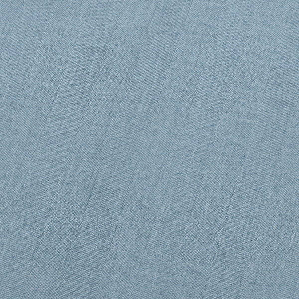 sofa side cover 84x31 - herringbone - light blue