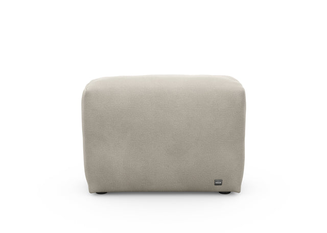 sofa side cover - linen - stone - 84cm x 31cm