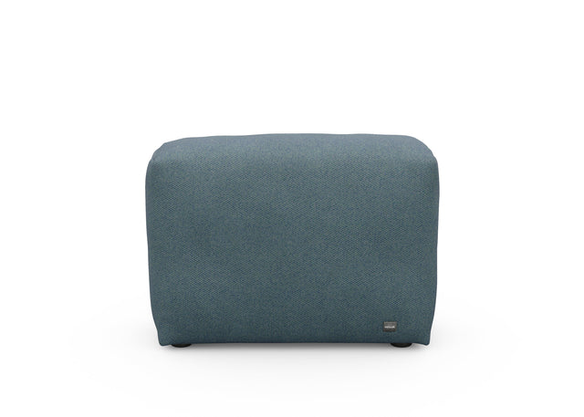 sofa side cover - pique - dark blue - 84cm x 31cm