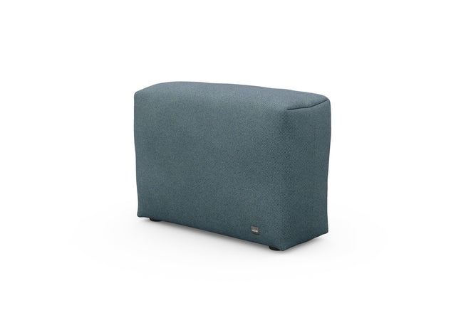 sofa side cover - pique - dark blue - 84cm x 31cm