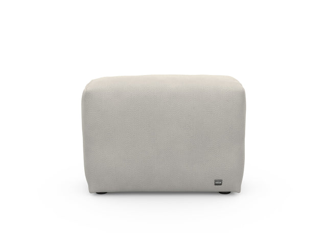 sofa side cover - pique - light grey - 84cm x 31cm